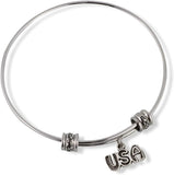 USA Fancy Charm Bangle