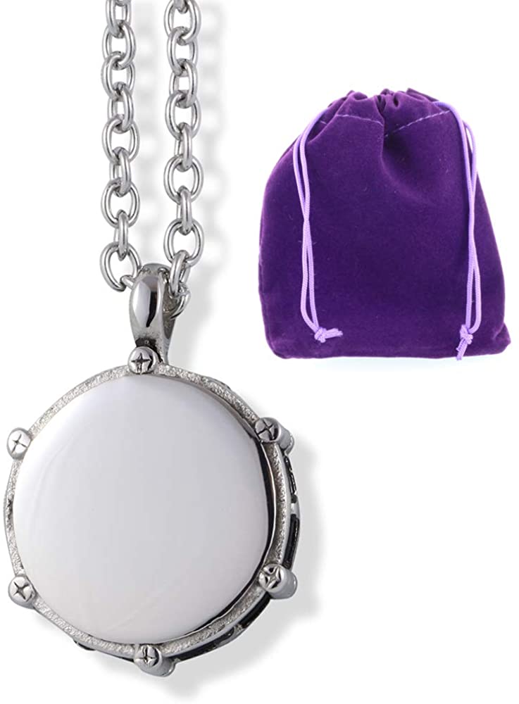 Drummer Necklace | A Stainless Steel Drum Necklace for the Best Drummer Ever and Drum Jewelry for Women a Great Gift for the Band Drummer or for Anyone that Loves Drumming