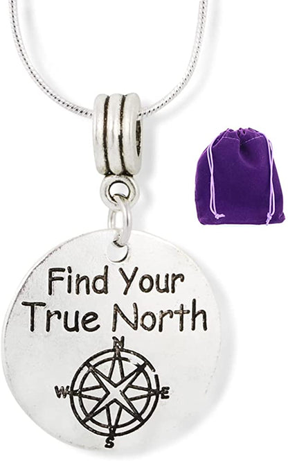 Emerald Park Jewelry True North Necklace | Find Your True North Pendant