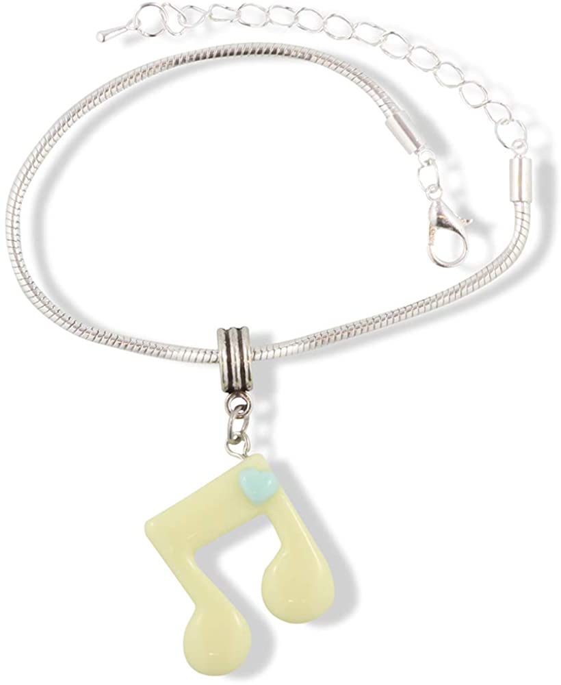 EPJ Music Note Plastic Bracelet