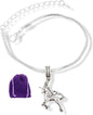 Unicorn Bracelet Jewelry Charm Stuff Unicorn Gifts for Girls Women Men Boys Silver Plated Snake Chain Accessories and Gift for Anyone