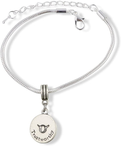 Emerald Park Jewelry Taurus Astrology Sign Snake Chain Charm Bracelet