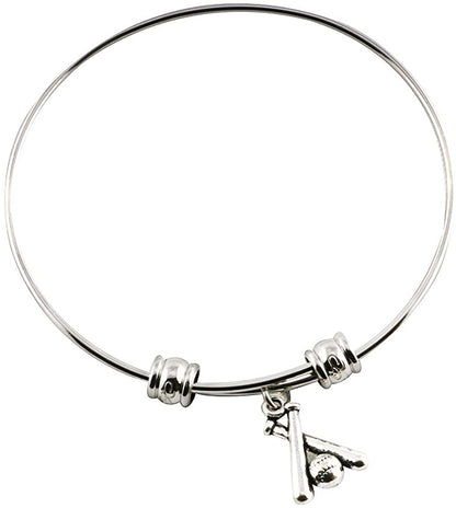 Baseball Bat and Ball Bangle