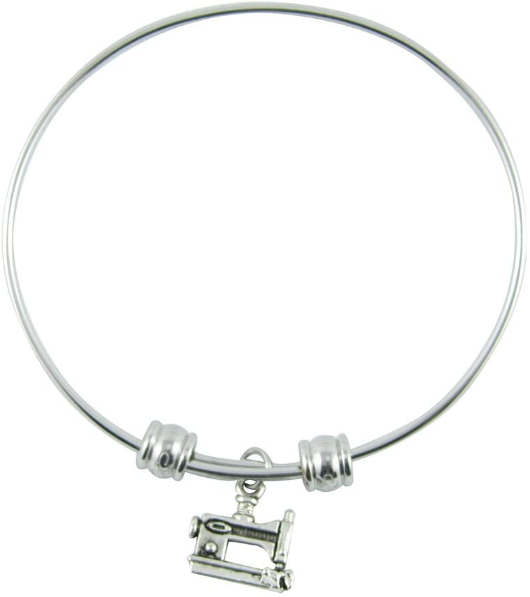 Emerald Park Jewelry Sewing Machine Bangle | Sew Machine Bangle