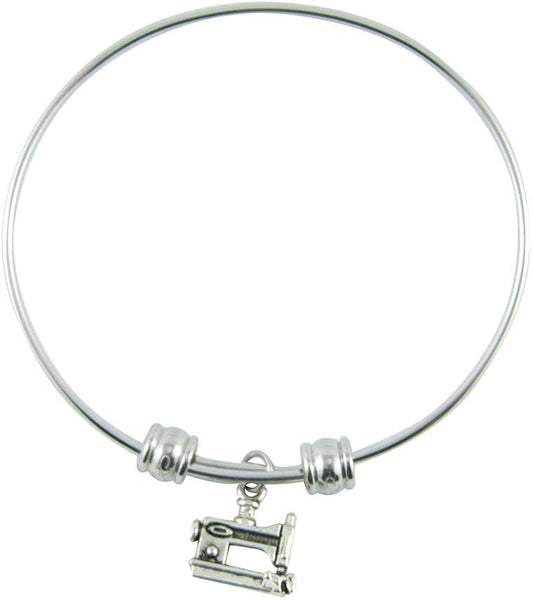 Emerald Park Jewelry Sewing Machine Bangle | Sew Machine Bangle