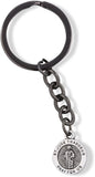 Emerald Park Jewelry Saint Jude Thaddeus Pray for Us Charm Keychain