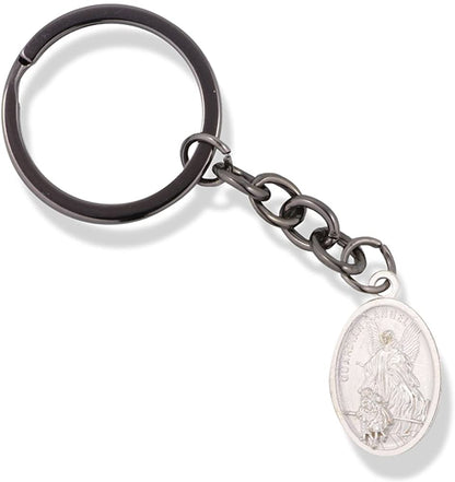EPJ Saint Michael Charm Keychain