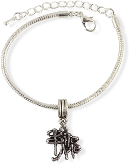 Emerald Park Jewelry Bite Me Snake Chain Charm Bracelet