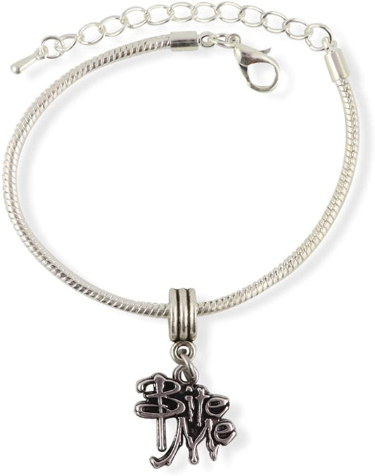 Emerald Park Jewelry Bite Me Snake Chain Charm Bracelet