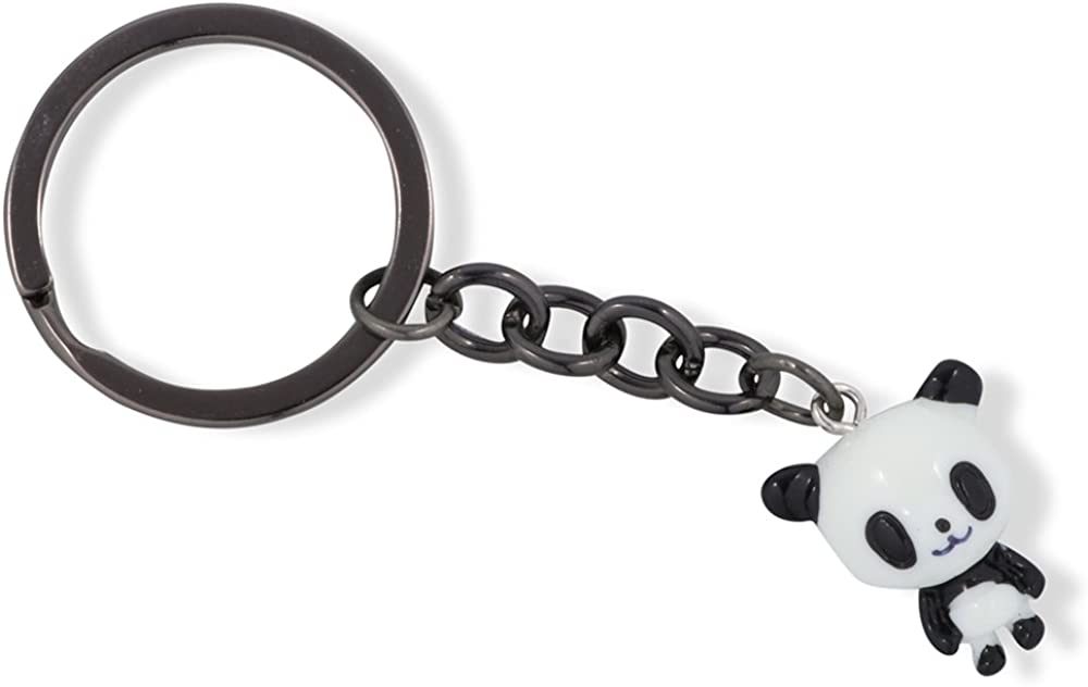 Panda Keychain | Charm Gift for Women and Men Jewelry Panda Bear Gifts Giant Stuff Accessories Baby Decor