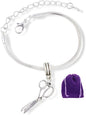 Emerald Park Jewelry Scissors Snake Chain Charm Bracelet
