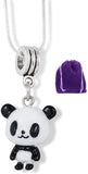 Panda Necklace | Pandas Pendant Charm Gift for Women Men Jewelry Panda Bear Gifts Giant Stuff Accessories Baby Decor