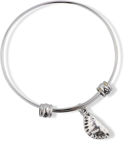 Pierogi Bracelet | Dumpling Perogy Ravioli Food Cooking Fancy Charm Bangle