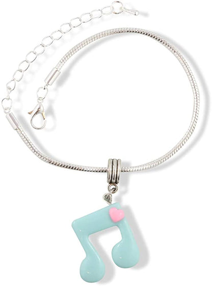 EPJ Music Note Plastic Bracelet