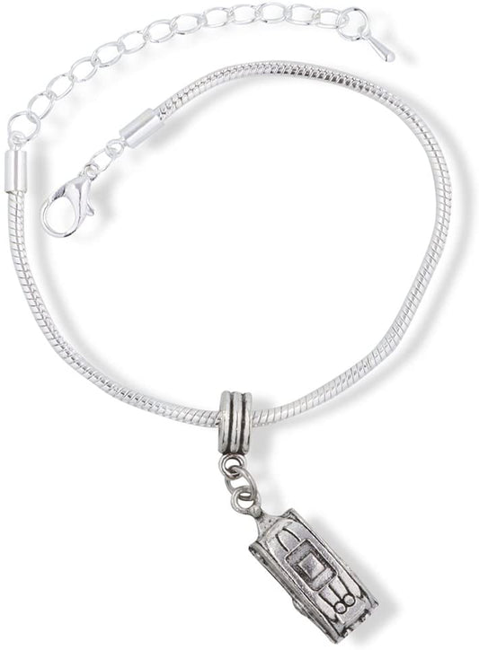 Emerald Park Jewelry Travel Trailer Camping RV Snake Chain Charm Bracelet