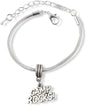 Emerald Park Jewelry Camp Rocks Snake Chain Charm Bracelet