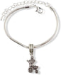 Baby Carriage Bracelet | Stainless Steel Snake Chain Charm Bracelet