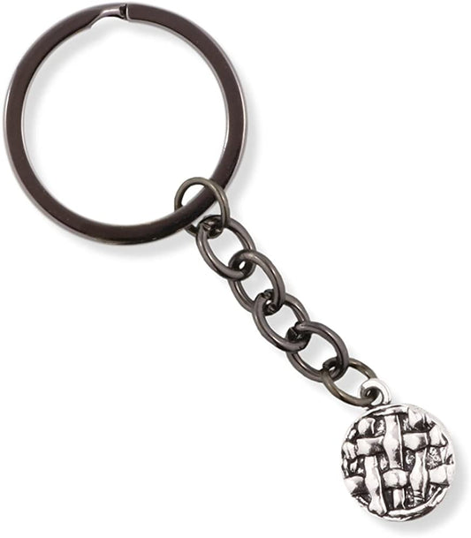 Pie Keychain | Apple Cherry Peach Rhubarb Berry Pie Charm Keychain