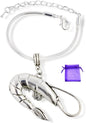 Emerald Park Jewelry Shrimp Large Snake Chain Charm Bracelet