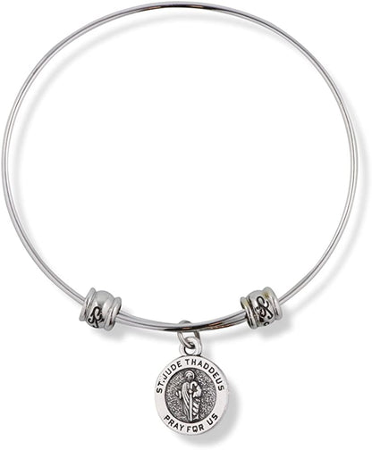 San Judas Tadeo Bracelet | St Judas Bracelet or San Tadeo Bracelet your St Jude Hero Saint Jude Charm Jewelry Great for St Jude Childrens Hospital or St Jude Research Hospital of a San Judas Medalla