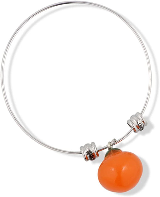 Tomato Fancy Charm Bangle