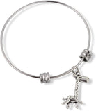 Giraffe (Cartoon looking) Fancy Bangle