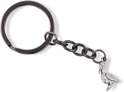 Emerald Park Jewelry Pelican Sea Bird Charm Keychain