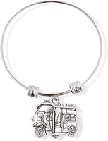 Thailand Tuk Tuk Taxi Fancy Charm Bangle