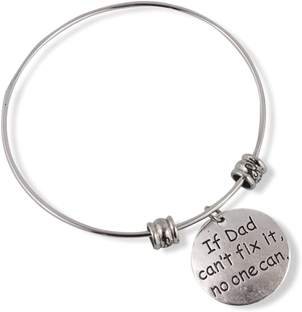 Emerald Park Jewelry If Dad Can't Fix It No One Can Fancy Bangle