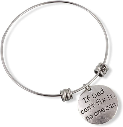 Emerald Park Jewelry If Dad Can't Fix It No One Can Fancy Bangle