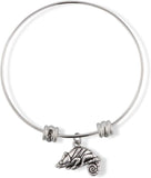 Iguana Eguana Lizard Fancy Charm Bangle