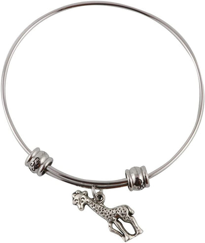 Emerald Park Jewelry Giraffe Fancy Bangle