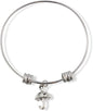 Mushroom with Dots Fancy Charm Bangle