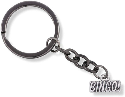 Emerald Park Jewelry Bingo Bingo! Charm Keychain