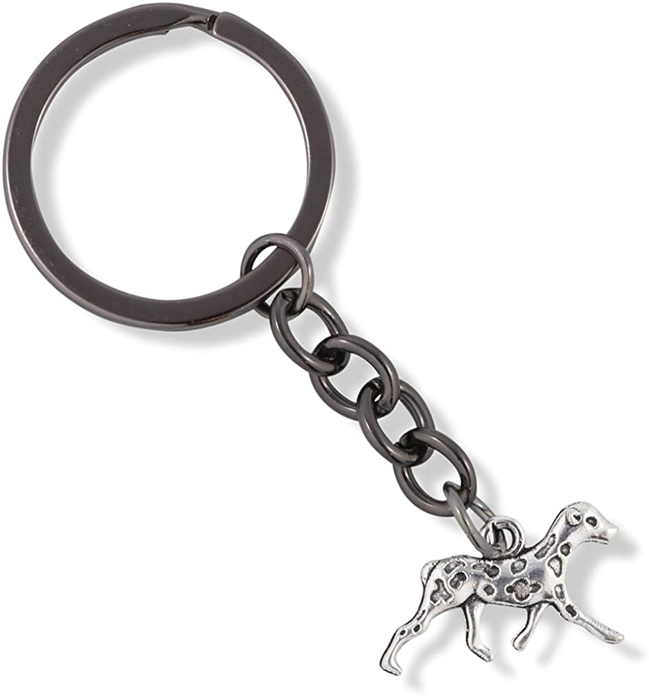 Dalmatian Keychain Gift Gifts for A Proud Dog Owner Mom Dad Boys Girls Teens Kids Jewelry Jewlry Charm Mom Accessories Stuff Gift for Men Women Decor Dalmation