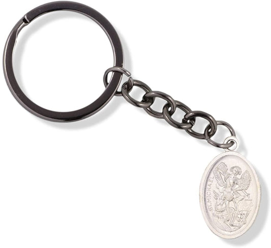 EPJ Saint Michael Charm Keychain