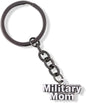 Emerald Park Jewelry Military Mom Charm Keychain