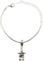 Emerald Park Jewelry Inuksuk Bracelet | Snake Chain Charm Bracelet