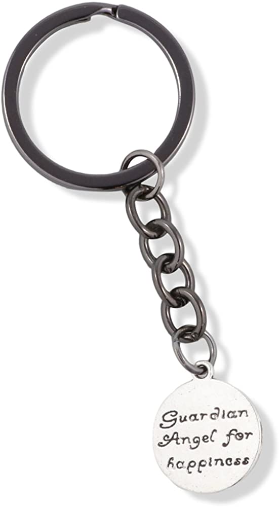 EPJ Guardian Angel for Happiness Charm Keychain