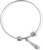 Emerald Park Jewelry Microphone Fancy Charm Bangle
