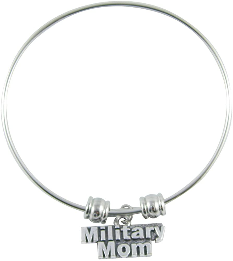 Emerald Park Jewelry Military Mom Bangle