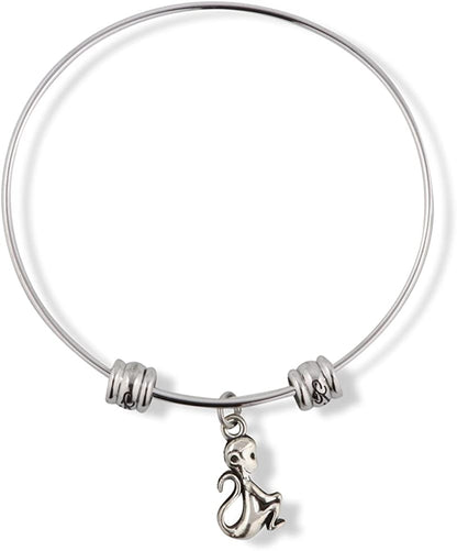 Monkey Fancy Charm Bangle