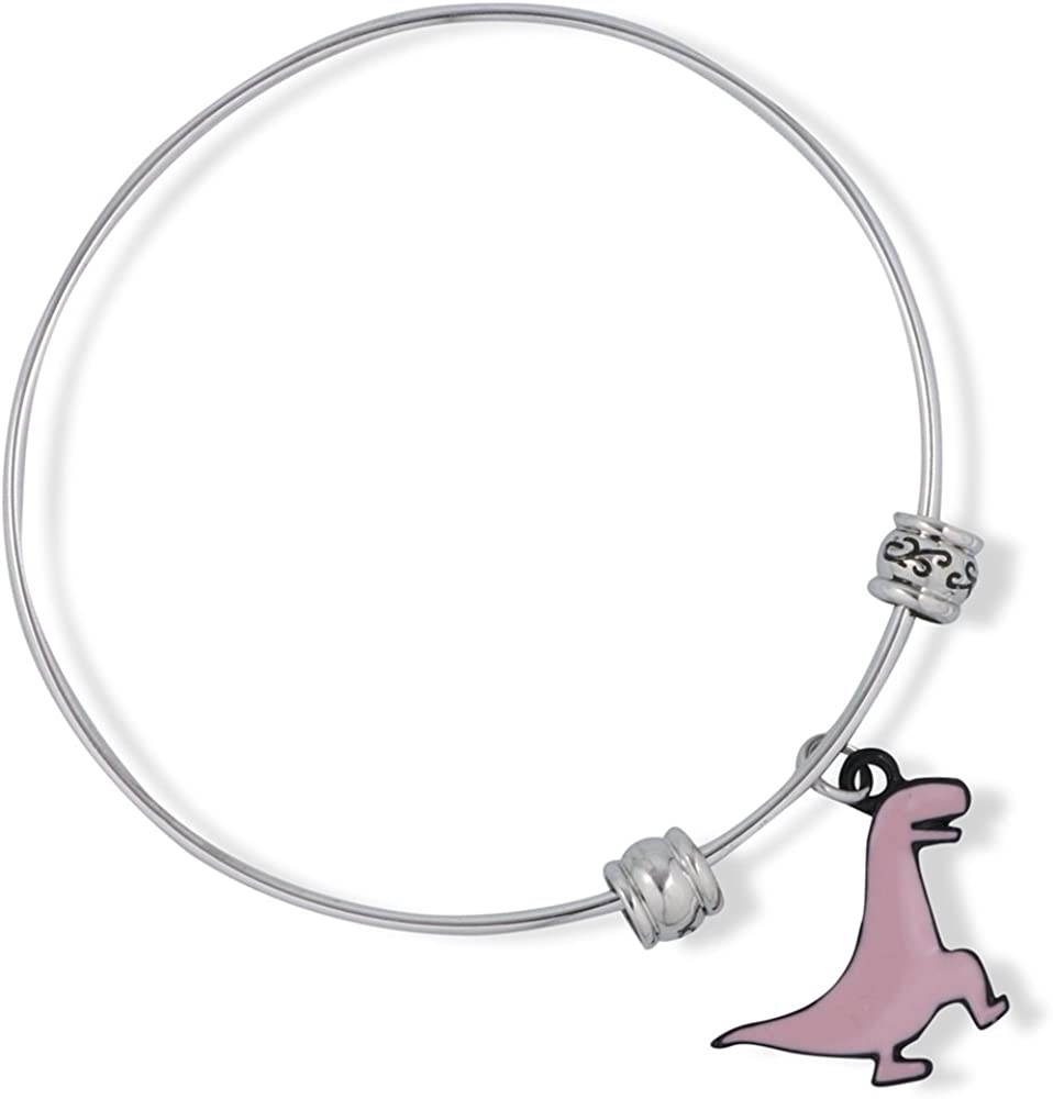 Dinosaur Gifts Bracelet Bangle Jewelry Jewlry TRex T Rex Tyrannosaurus Tyrannosaur Teranosaurus Dinosaur Bracelet Accessories Stuff Gift for Kids Men Women Boys Girls Decor Prehistoric Creature