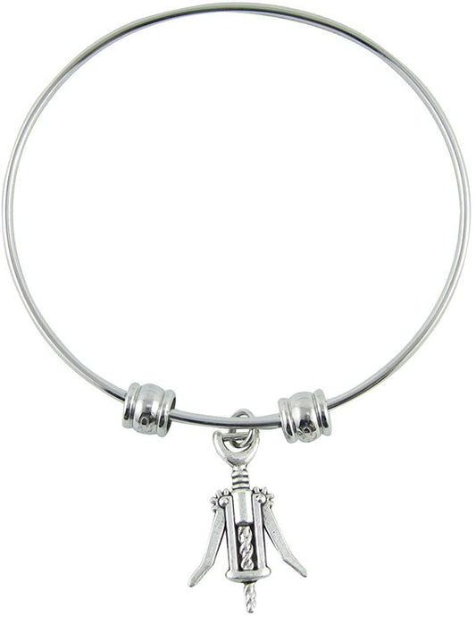 Emerald Park Jewelry Corkscrew Bangle