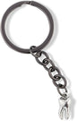 Emerald Park Jewelry Tooth Molar Charm Keychain