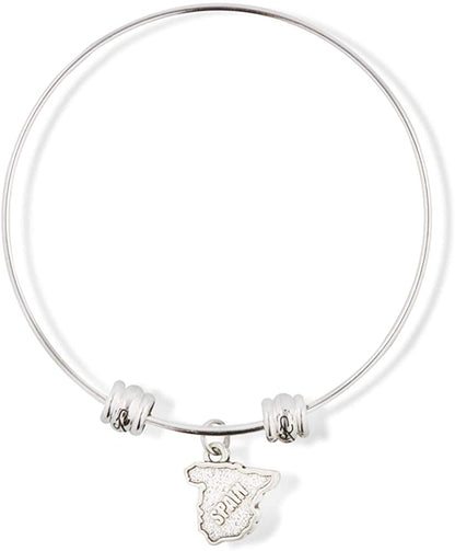 EPJ Spain Country Map Fancy Charm Bangle