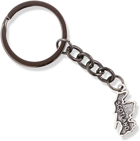 EPJ Scotland Country Map Charm Keychain