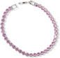 Emerald Park Jewelry Tennis Bracelet AAA Cubic Zirconia Blue Green Pink White