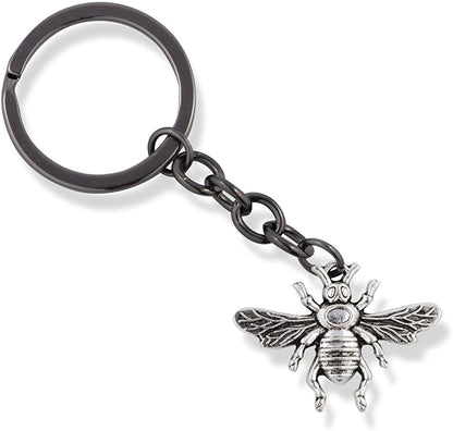 Emerald Park Jewelry Fly Large Insect Charm Keychain