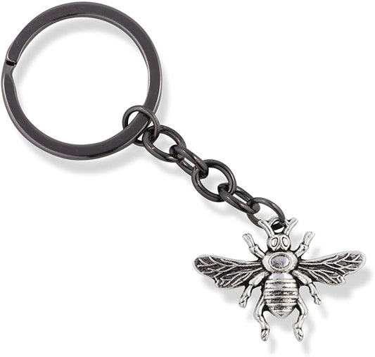 Emerald Park Jewelry Fly Large Insect Charm Keychain